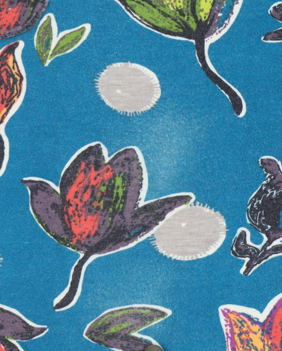 Weird Fish Women's Floral Cotton Dress Size 8