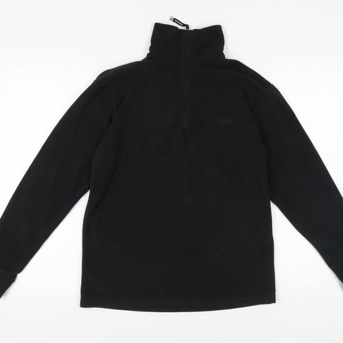 Trespass Men's Black Fleece, Full Zip, Size S, Lightweight