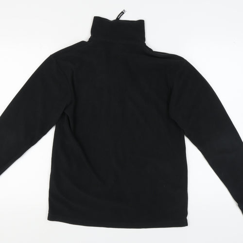 Trespass Men's Black Fleece, Full Zip, Size S, Lightweight