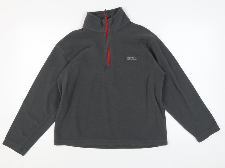 Regatta Men's Grey Pullover Sweatshirt M Fleece
