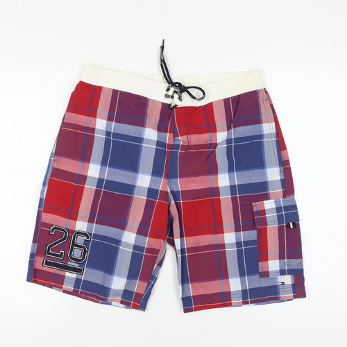 Tommy Hilfiger Men's Plaid Sleep Shorts S