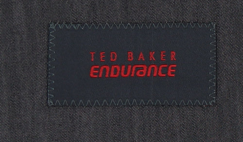 Ted Baker Grey Men’s Blazer 40R Formal Single-Breasted