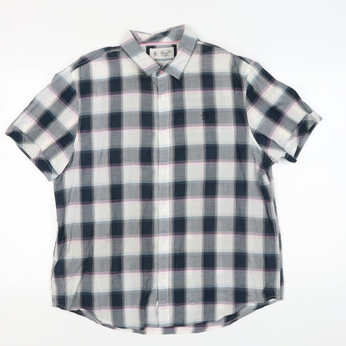 Penguin Men's Multicoloured Plaid Shirt - XL