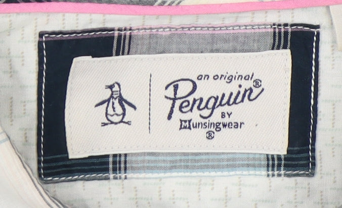 Penguin Men's Multicoloured Plaid Shirt - XL