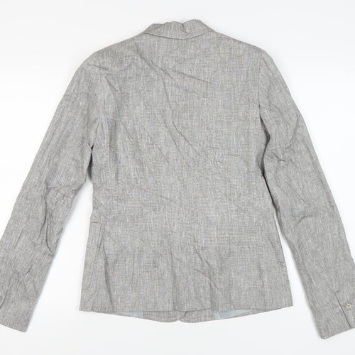 Long Tall Sally Women’s Grey Check Blazer Size 10