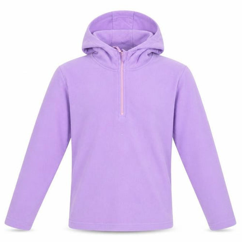 Mountain Warehouse Girls Purple 1/2 Zip Hoodie 11-12 Years