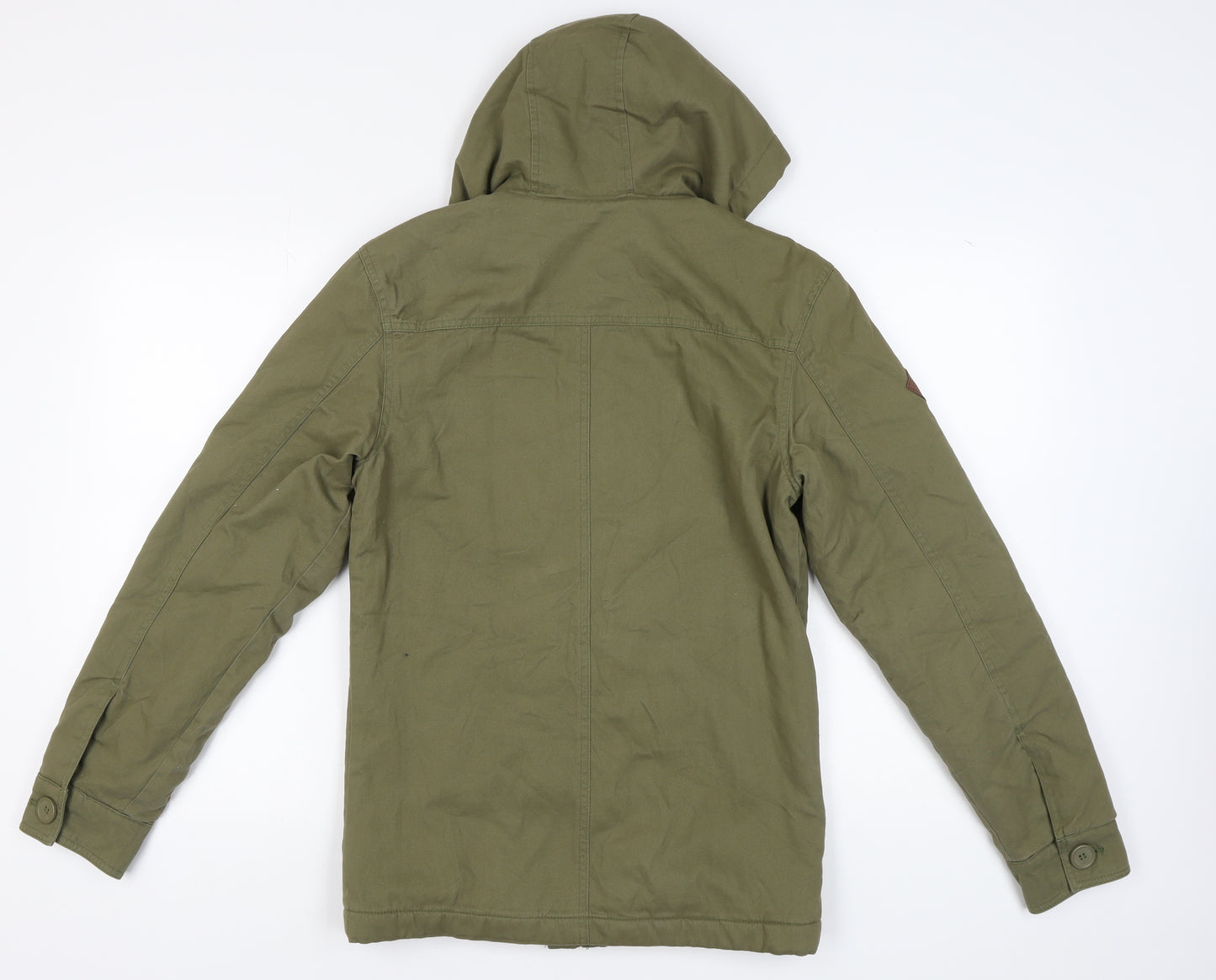 SoulCal & Co Men's Green Military Jacket S