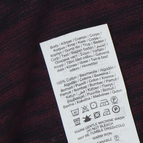 Jack & Jones Men's Red Pullover Jumper Size L