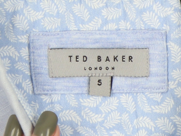 Ted Baker Men's Blue Polo Shirt, Size S, Short Sleeve