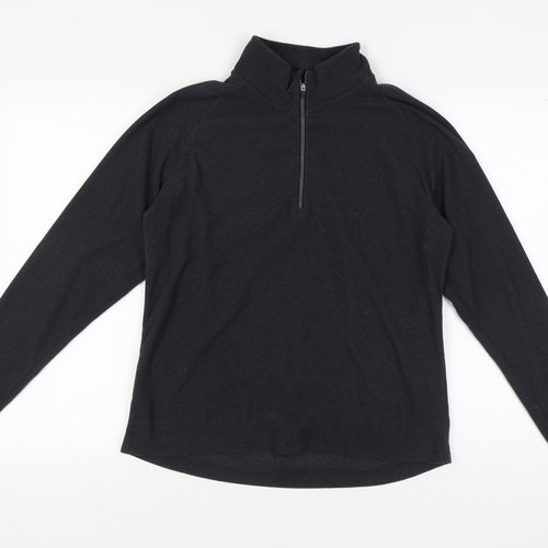 Trespass Women's Black XL 1/2 Zip Sweatshirt