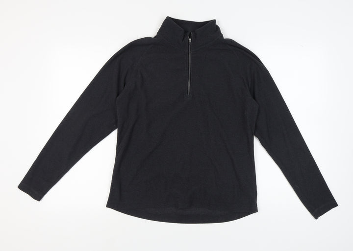 Trespass Women's Black XL 1/2 Zip Sweatshirt