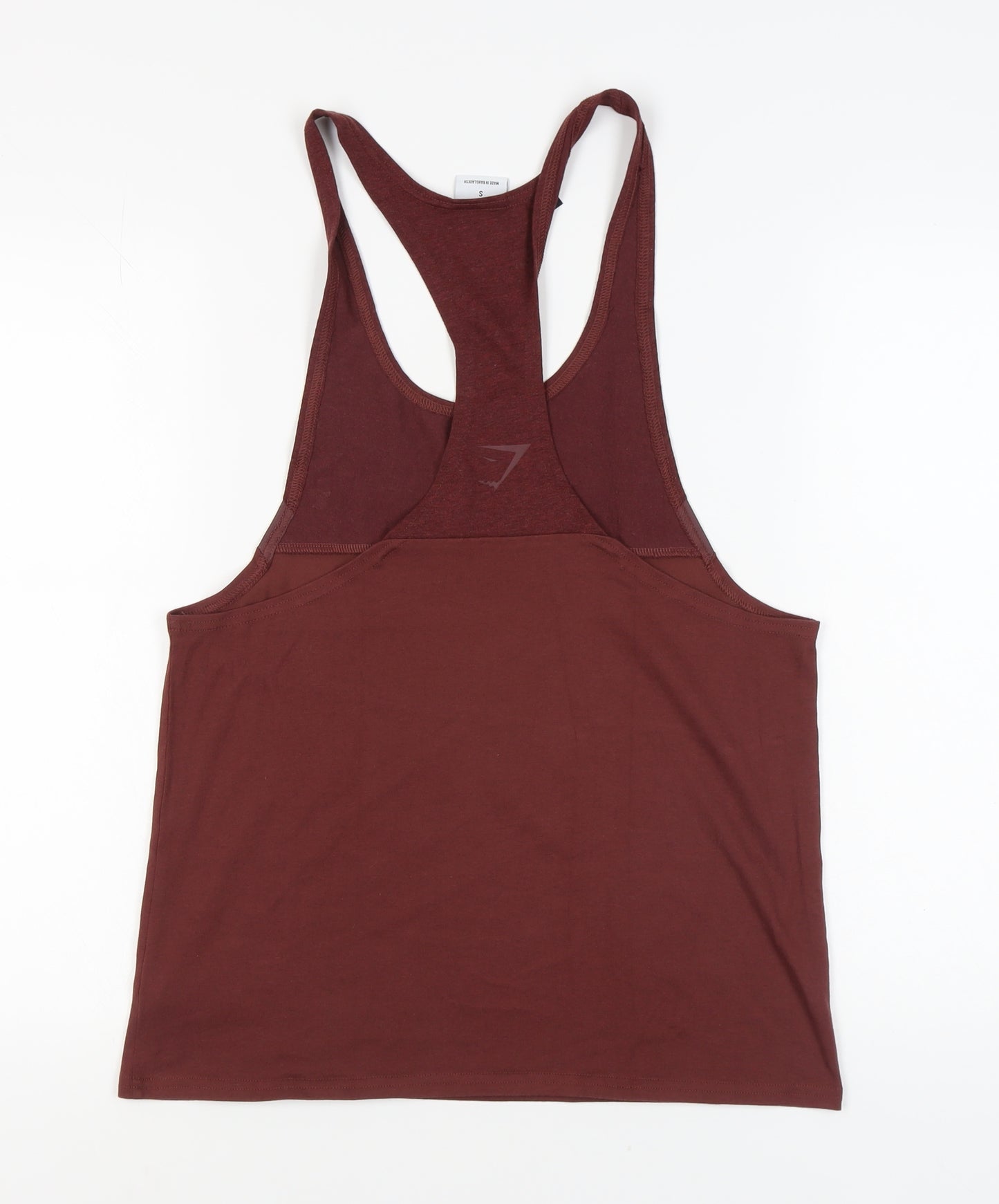 Gymshark Women's Brown Tank Top Size S for Gym & Training
