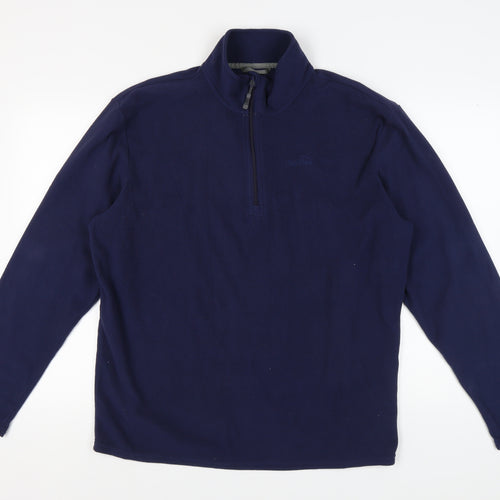 Peter Storm Men's Blue Pullover Fleece Sweatshirt XL
