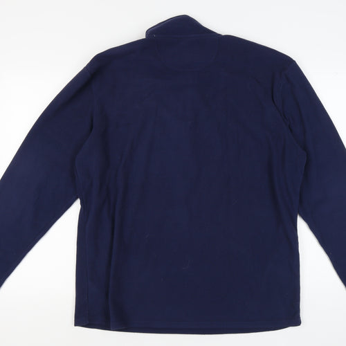 Peter Storm Men's Blue Pullover Fleece Sweatshirt XL