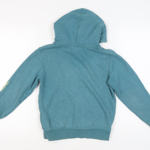 Animal Boys Blue Hoodie Pullover Size 9-10 Years