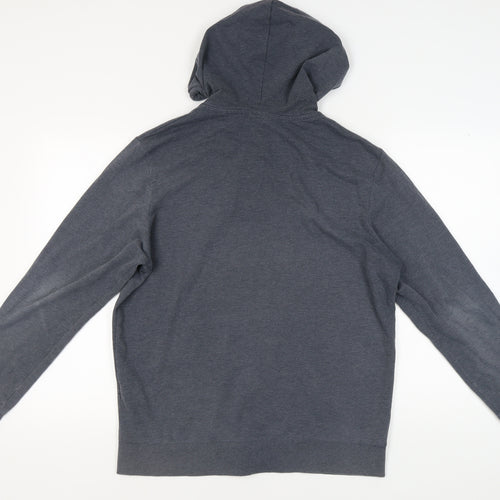 Jack & Jones Men's Grey XL Full Zip Hoodie