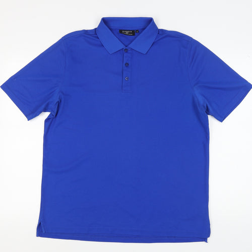 Glenmuir Men's Blue Polo Shirt Size L - Golf Casual