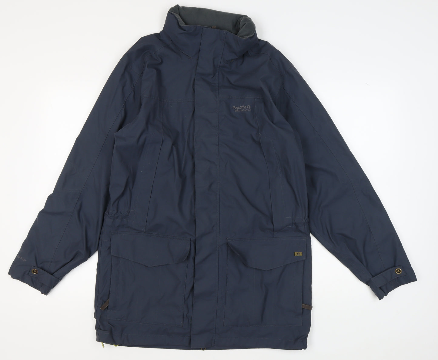 Regatta Men's Blue Parka Jacket Size S
