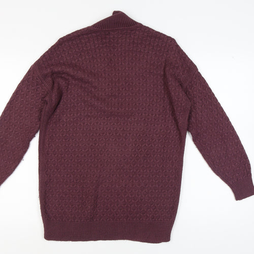 Fat Face Women's Purple Jumper Size 8