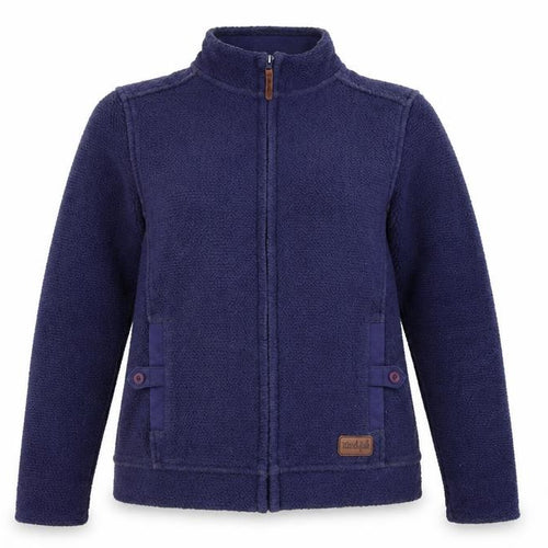 Weird Fish Women's Blue Full Zip Jacket Size 10