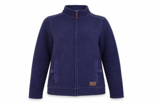 Weird Fish Women's Blue Full Zip Jacket Size 10