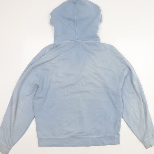 Topman Men's Blue Pullover Hoodie M