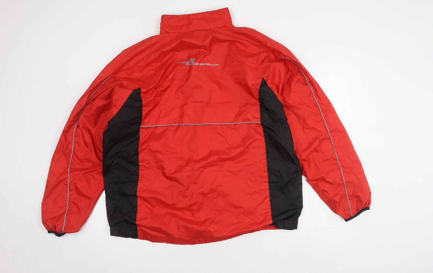 Crane Sports Unisex Red Windbreaker Jacket Size L