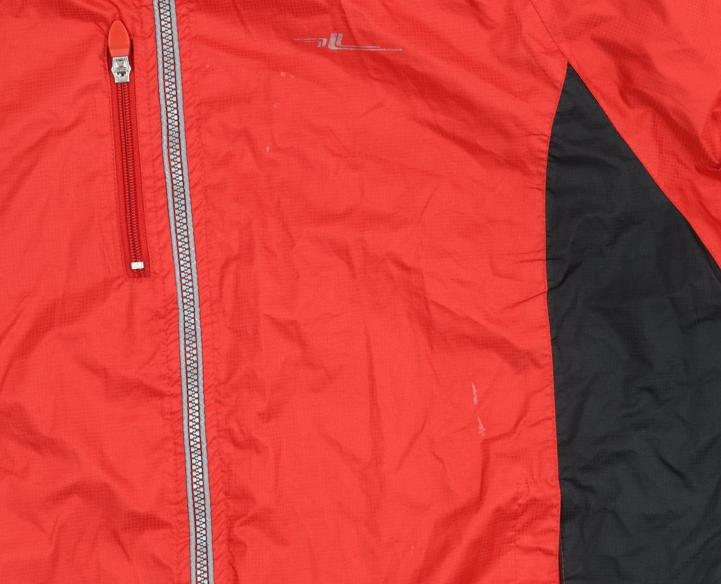 Crane Sports Unisex Red Windbreaker Jacket Size L