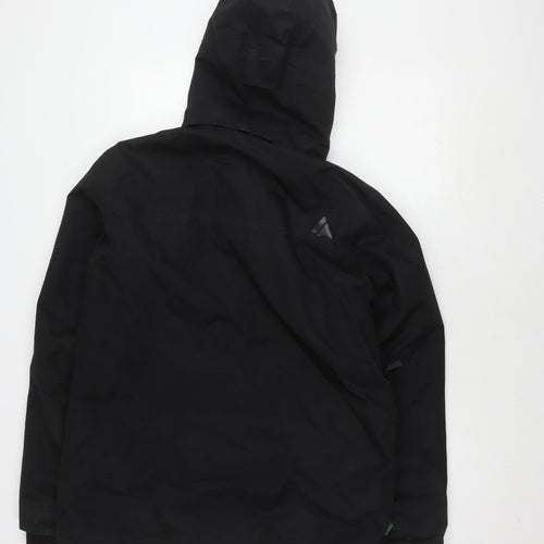 Surfanic Men's Black Waterproof M Rain Coat