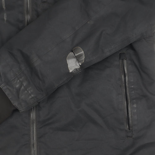 Surfanic Men's Black Waterproof M Rain Coat