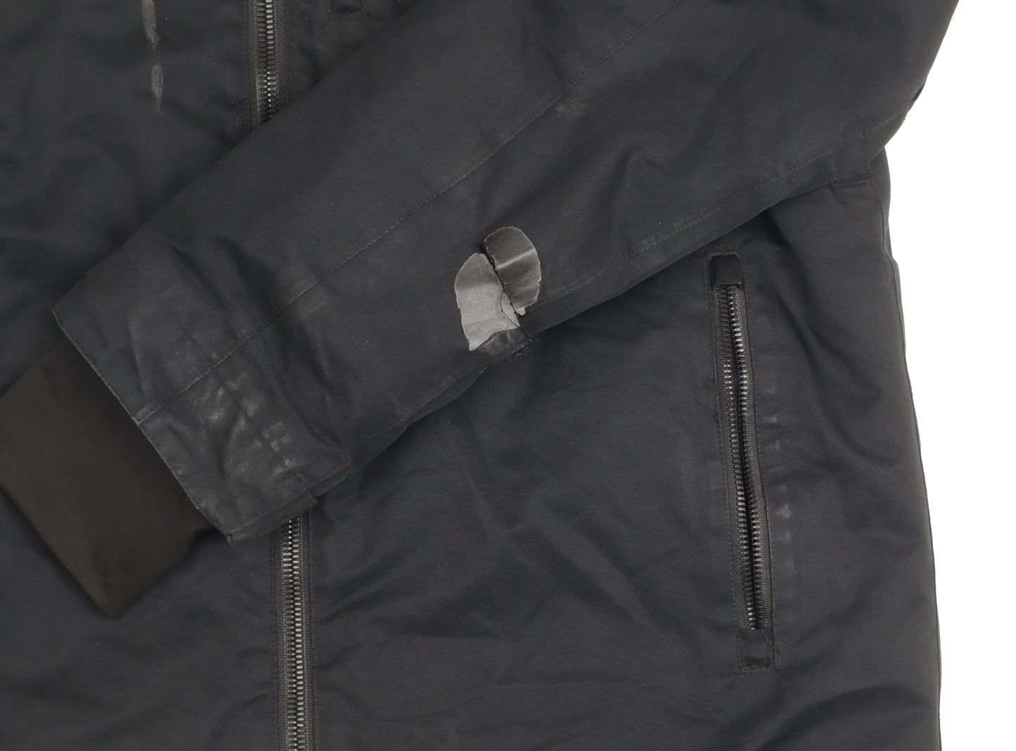 Surfanic Men's Black Waterproof M Rain Coat