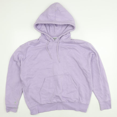 Weekday Unisex Purple Hoodie S - Pullover Fleece