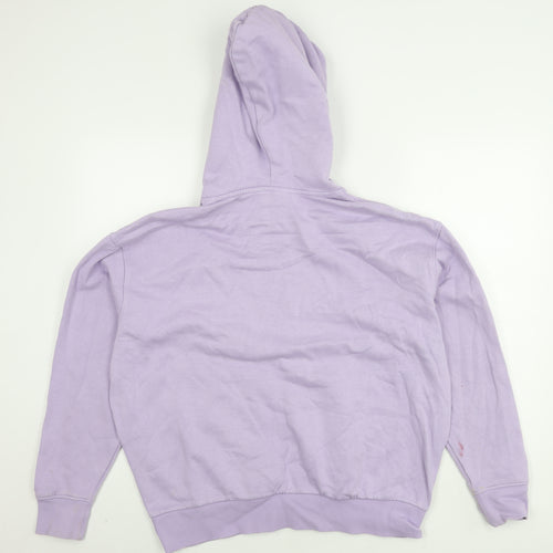 Weekday Unisex Purple Hoodie S - Pullover Fleece
