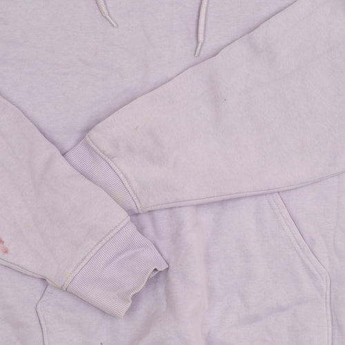 Weekday Unisex Purple Hoodie S - Pullover Fleece