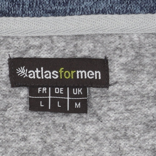 Atlasformen Men's Grey Pullover Sweatshirt L