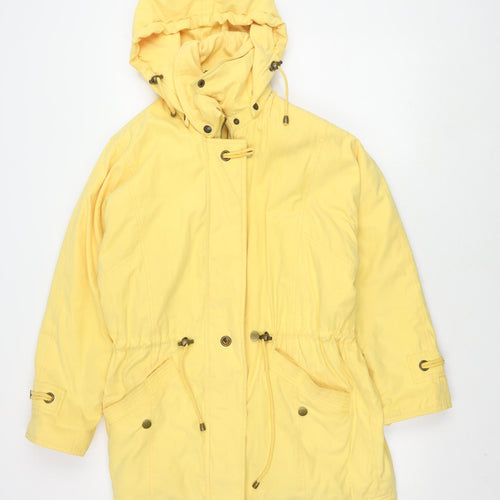 Cloud Nine Women's Yellow Parka S - Casual Hooded Jacket