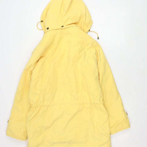 Cloud Nine Women's Yellow Parka S - Casual Hooded Jacket