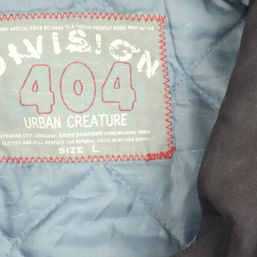 DIVISION 404 Men's Black Urban Jacket Size L