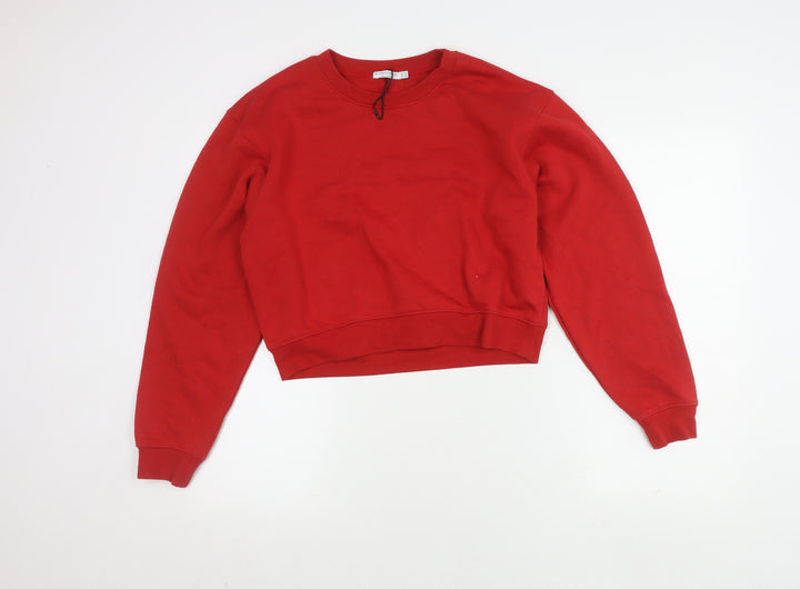 Stradivarius Women's Red Medium Pullover Jumper