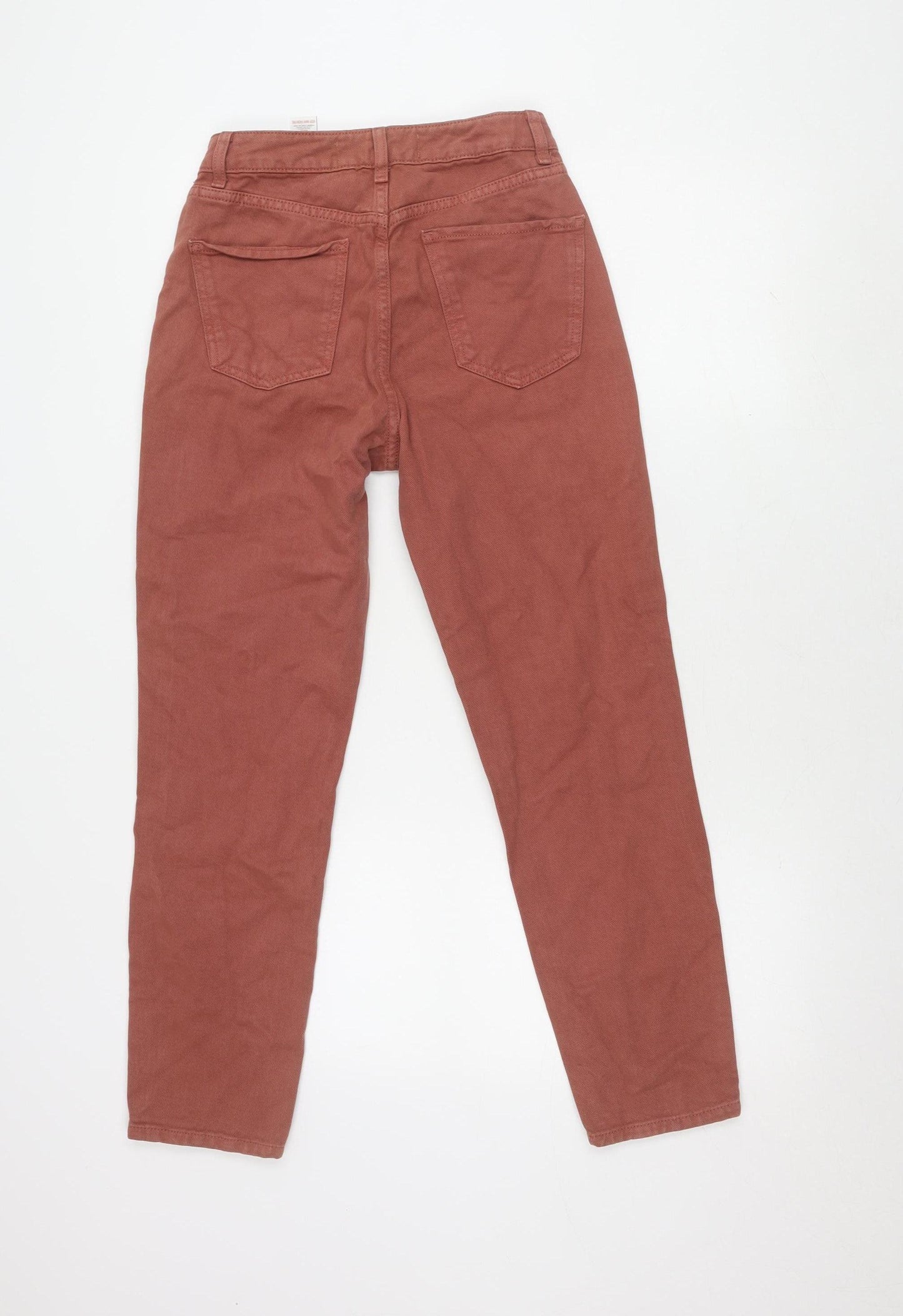 Next Women's Brown High Rise Mom Jeans Size 6