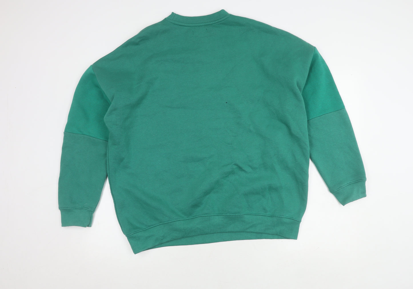 Boohoo Women's Green Pullover Jumper, M, Long Sleeve