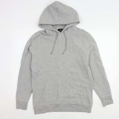 River Island Men's Grey S Pullover Hoodie