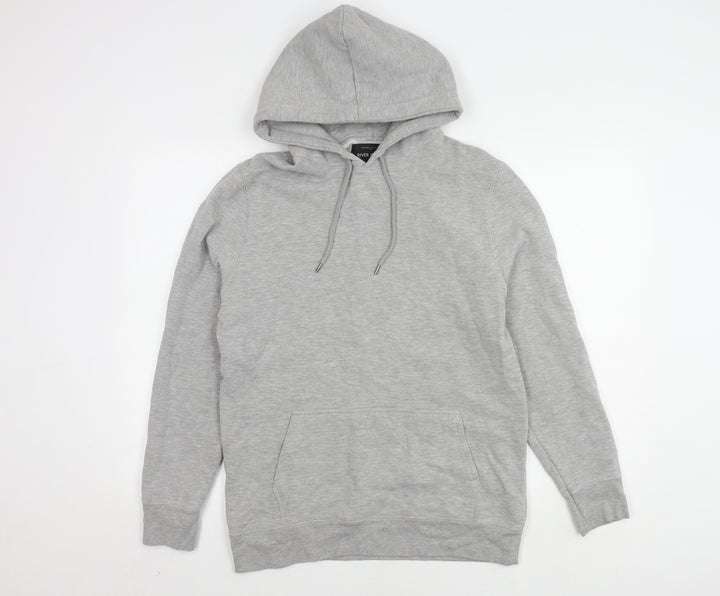 River Island Men's Grey S Pullover Hoodie