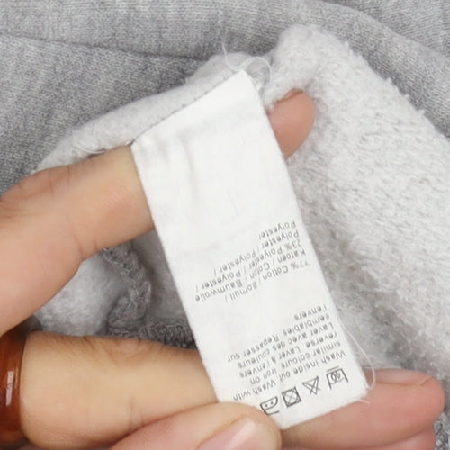 River Island Men's Grey S Pullover Hoodie