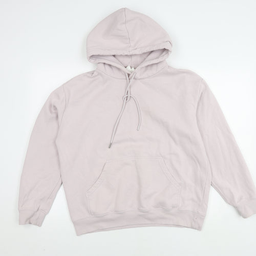 H&M Unisex Adults Clear Hoodie, Size 12, Casual Look
