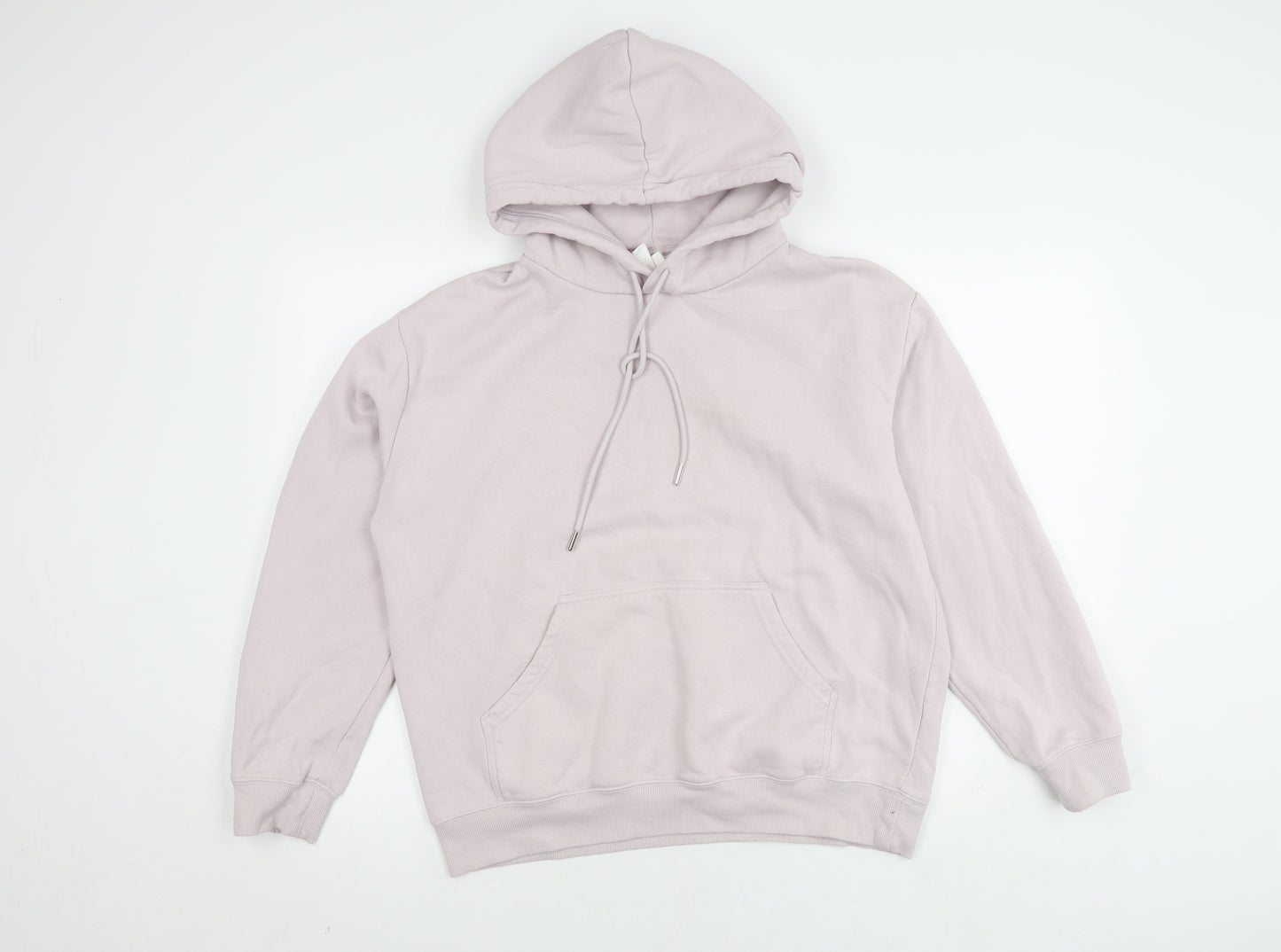 H&M Unisex Adults Clear Hoodie, Size 12, Casual Look