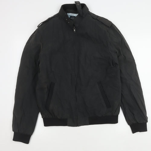Next Men's Black Medium Stand-Up Collar Jacket