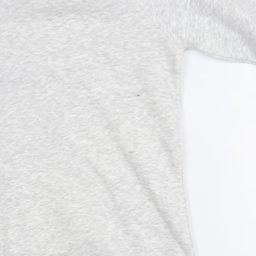 Marks and Spencer Girls Grey Hooded Hoodie - Size 13 Years