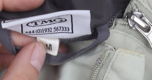 British American Racing Men's Grey Windbreaker Jacket M