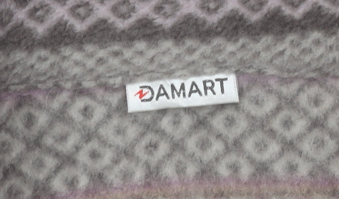 Damart Women's Multicoloured Fleece Jacket Size 26/28